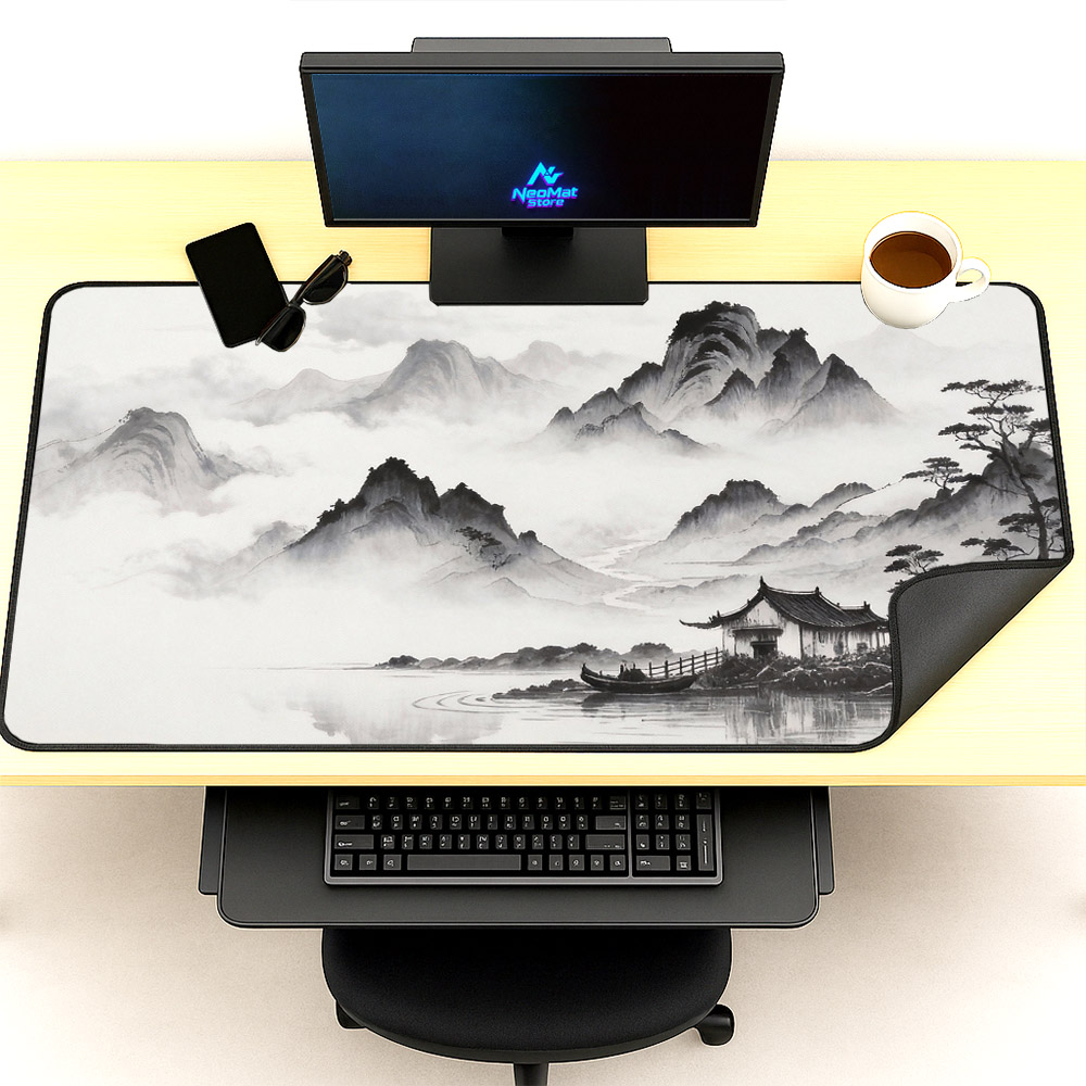 Chinese Mouse Mat Black White  - đánh giá và giá Gaming Accessories White