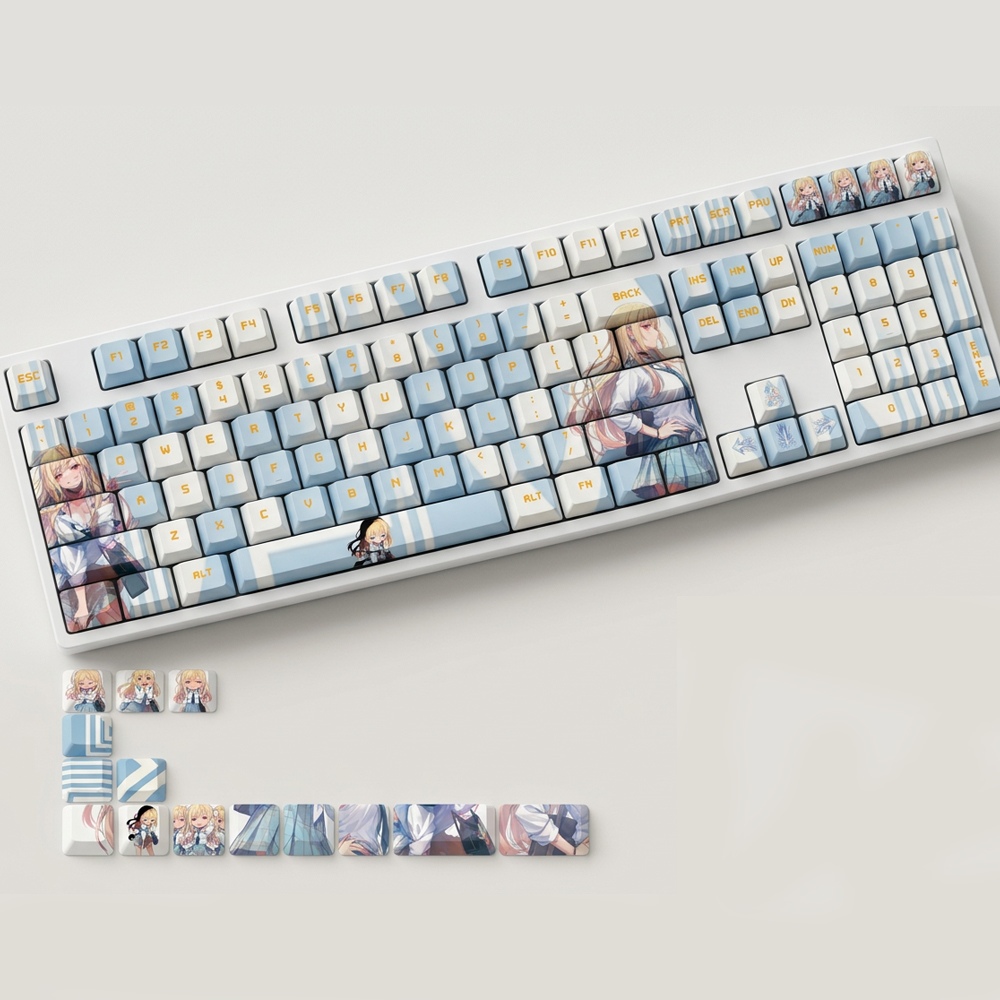 Anime Gaming Keycaps 122 Keys  - đánh giá và giá Gaming Set Accessories