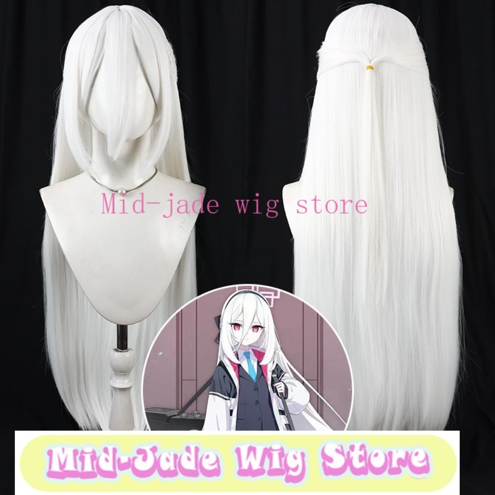 Blue Archive Kei Cosplay Wig T - đánh giá và giá Gaming Accessories White