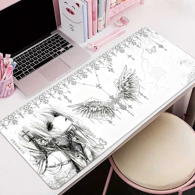 Leather Mousepad Black White A - đánh giá và giá Gaming Accessories White